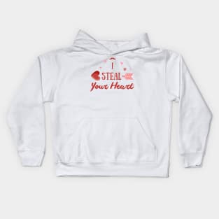 I steal your heart Kids Hoodie